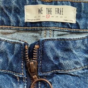 Free People Denim Skirt